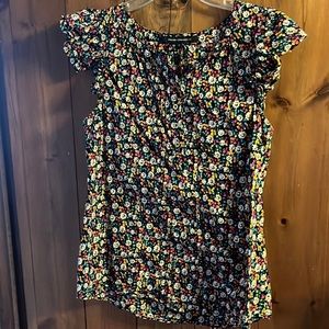 French Connection Bright Floral Top